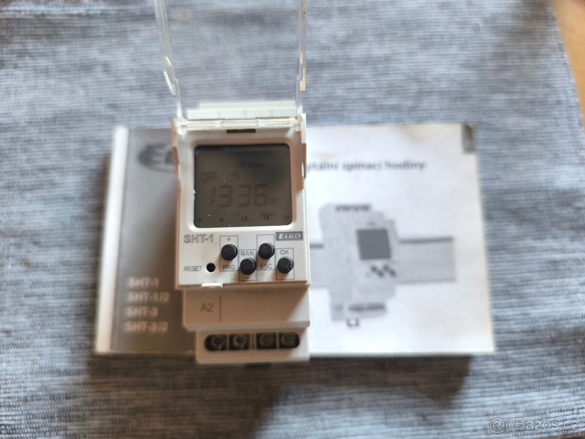 SHT-1 230VAC spínací hodiny digitální - 2