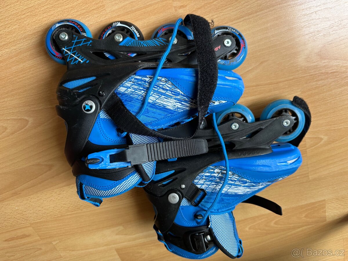 Oxelo, dětské rostoucí in-line brusle - 2