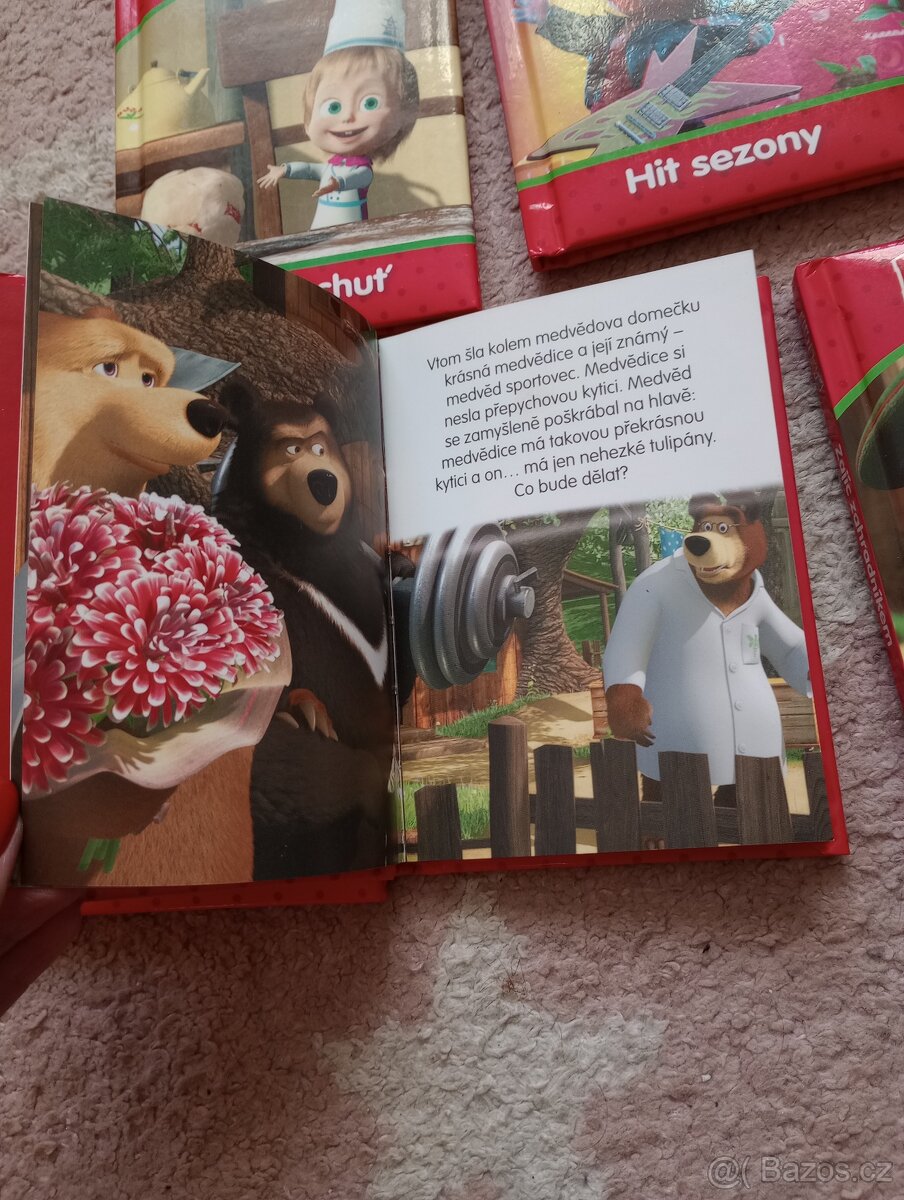 Máša a medvěd - knížky - 2