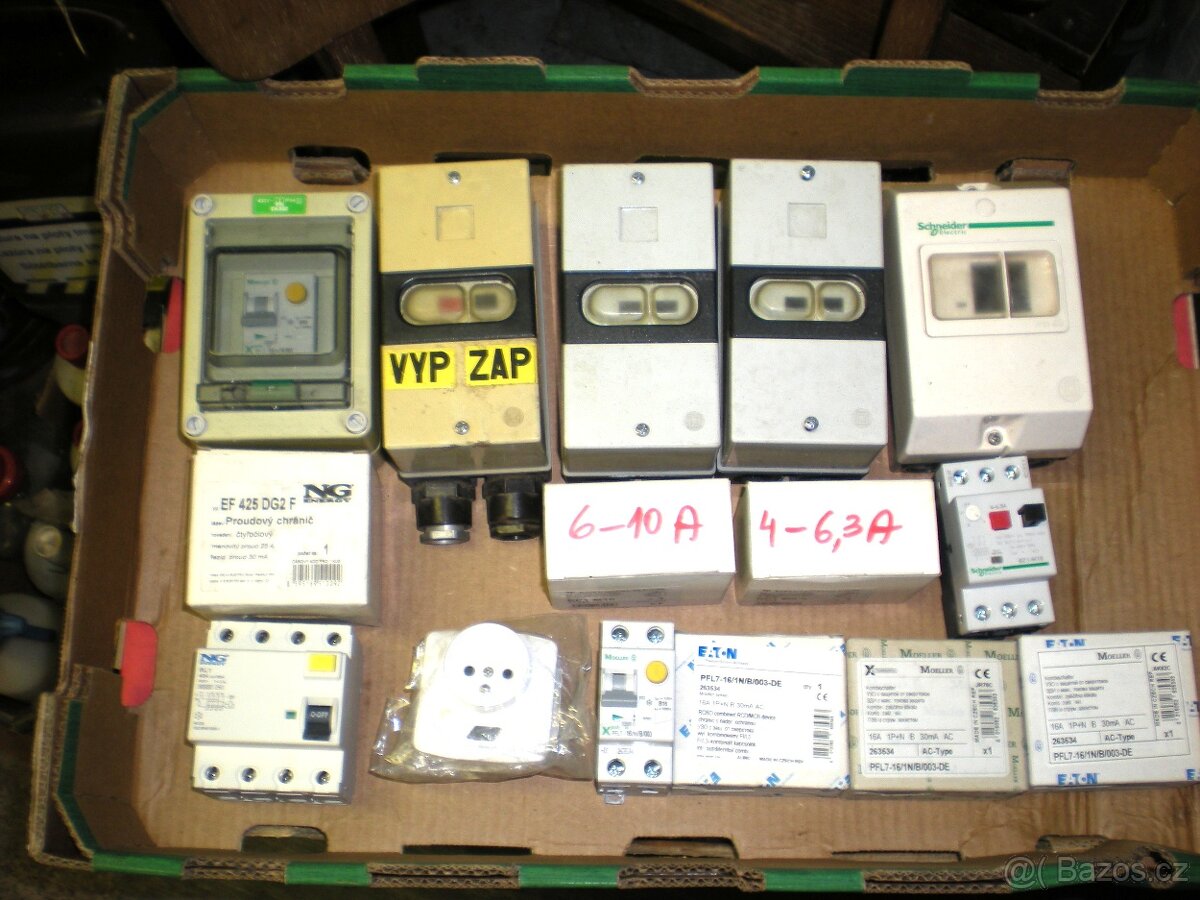 Proudové chrániče a motorové spouštěče - 2