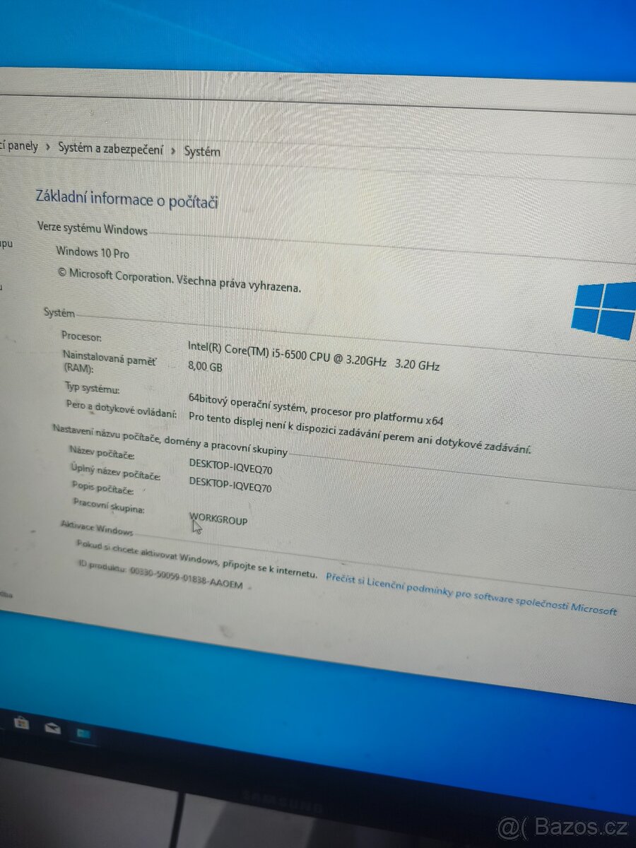 Stolní PC Terra Core i5-6500/8GB DDR4/SSD - 2