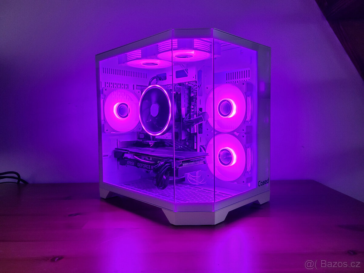 HERNÍ PC + PŘÍSLUŠENSTVÍ / RTX 2070 SUPER / RYZEN 5 - 2