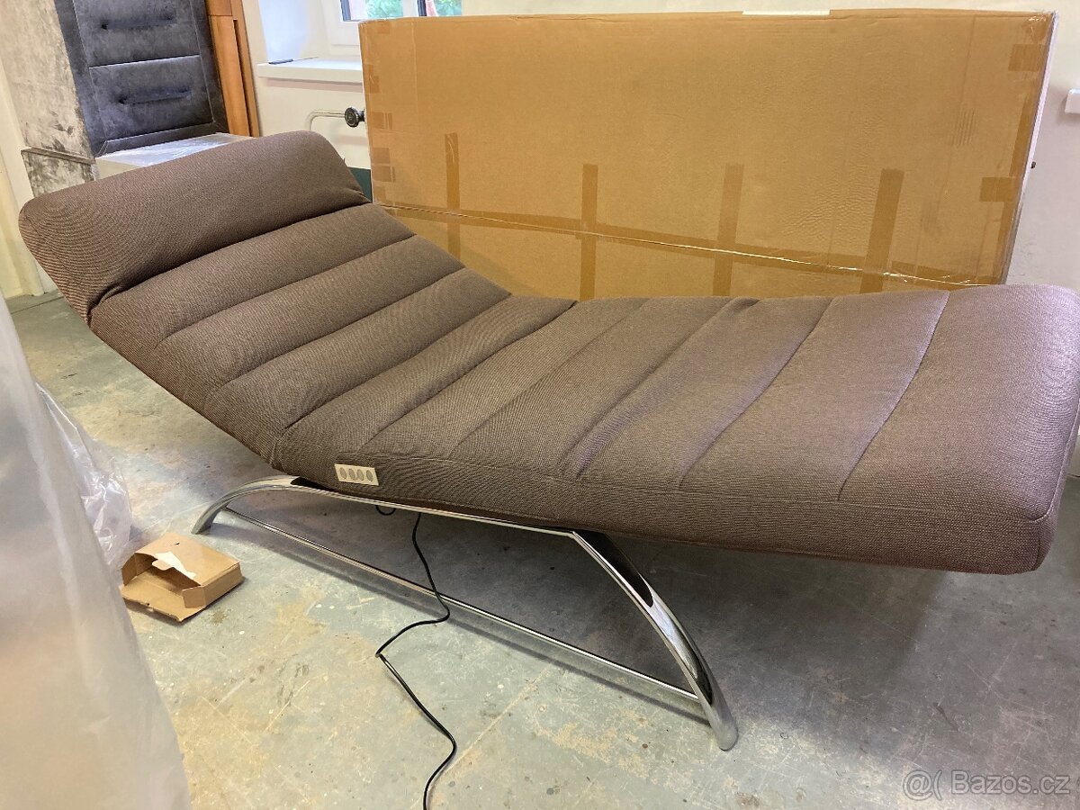 Relaxační pohovka-Aku baterie W.SCHILLIG-Nová - 2