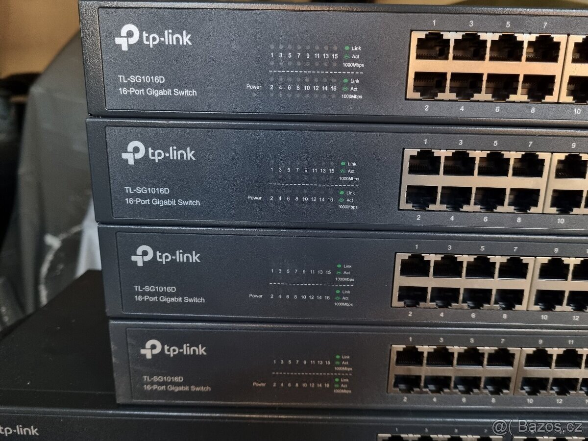1gbps switch TP-LINK TL-SG1016D 16 port - 2