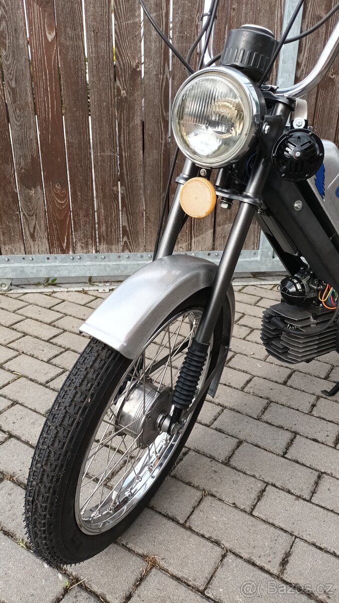 Babetta 210 - po GO a renovaci +štítek a kartička - 2