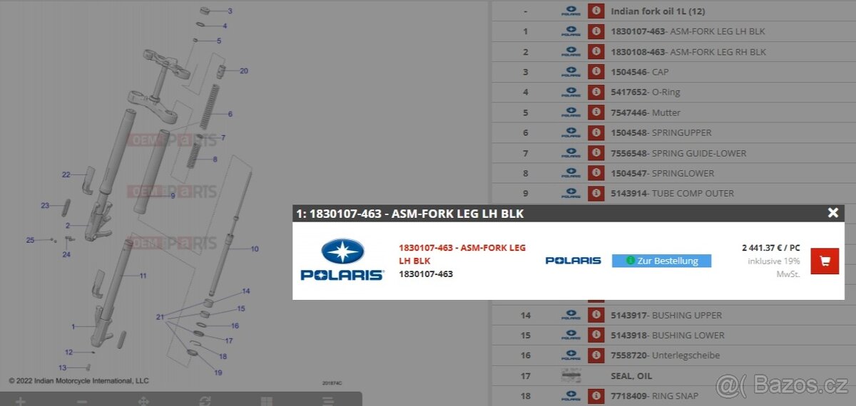 INDIAN CHIEF / vidlice, brýle, maska ... - 2