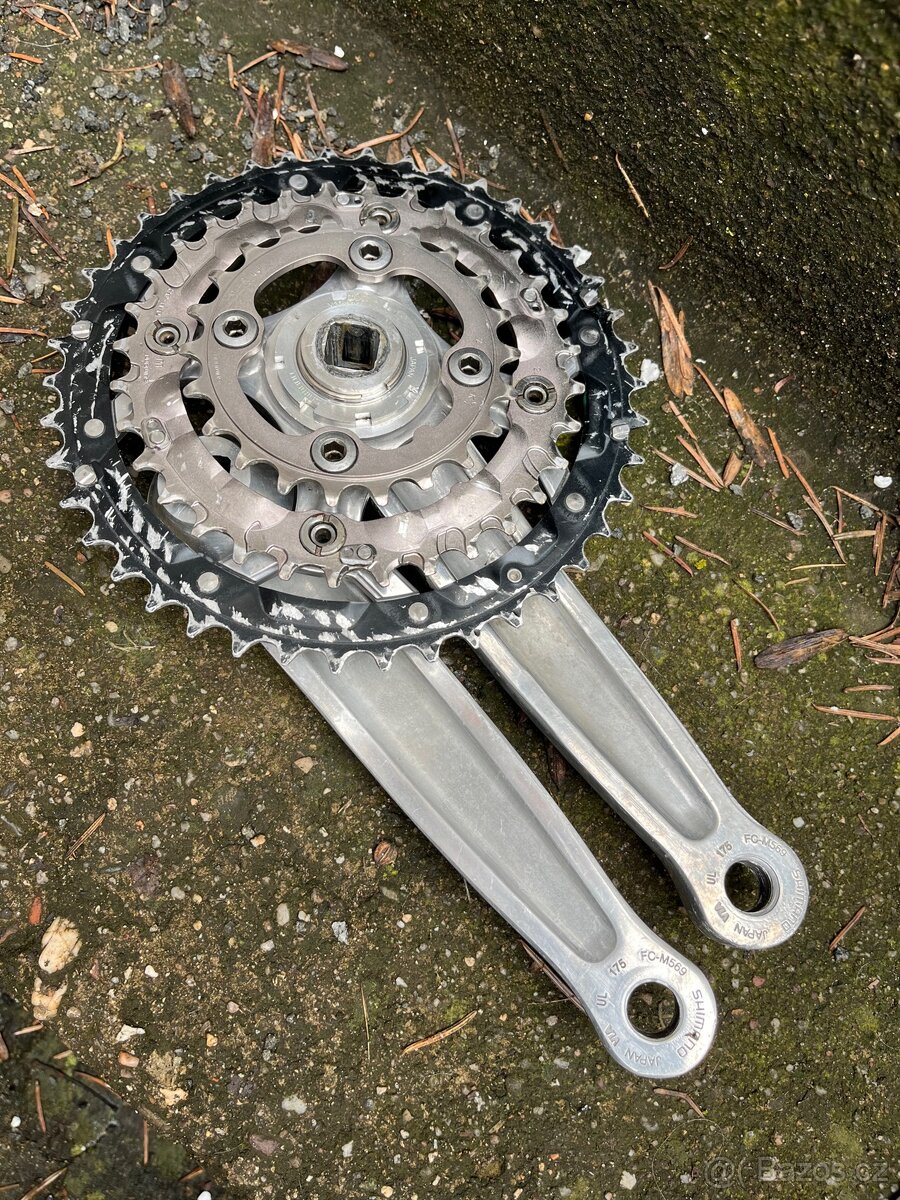 Kliky Shimano Deore LX M569 - 2