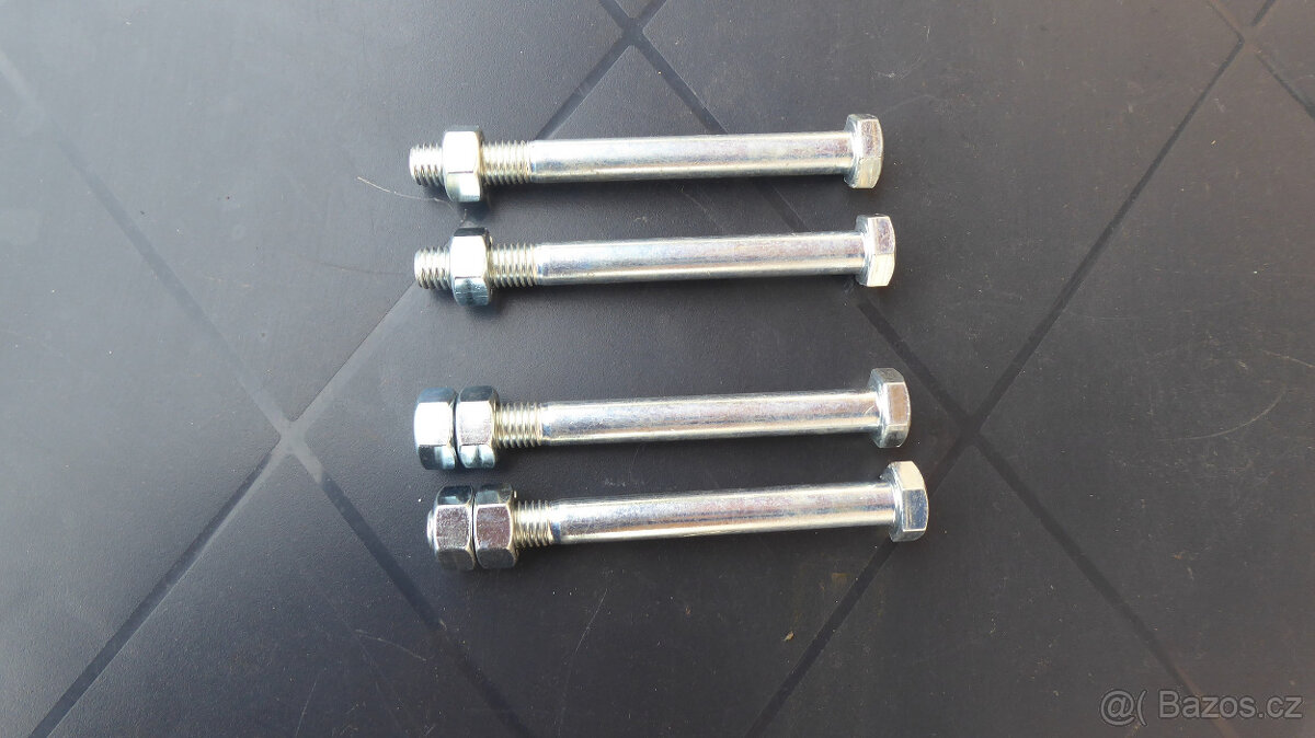 Šroub M 12 x 120 mm, matice, nový - 2