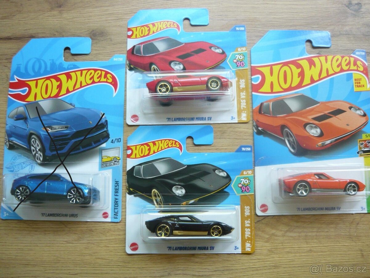 AUTÍČKA HOT WHEELS - 2