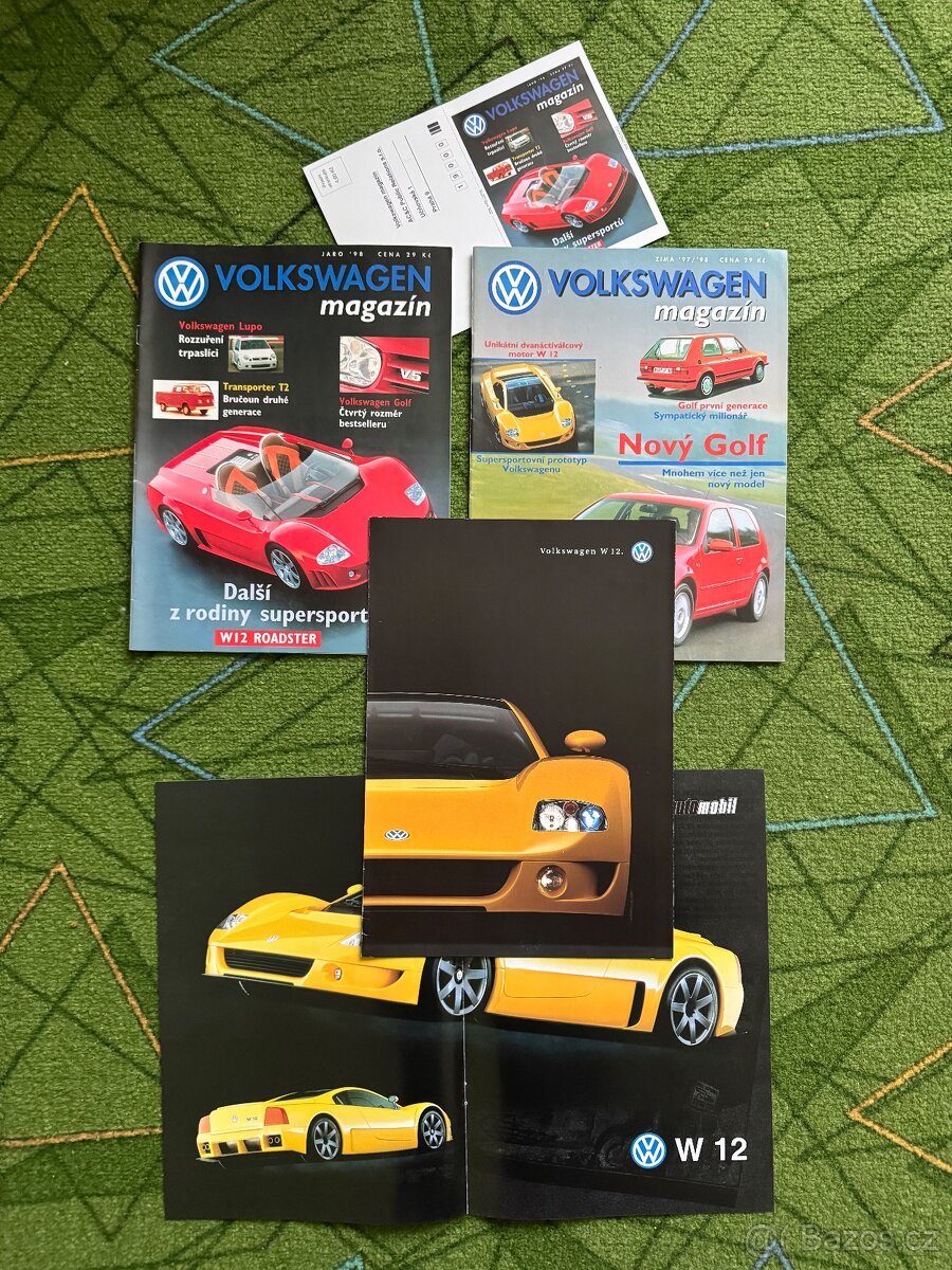 VW Scirocco, VW W12 prospekty - 2