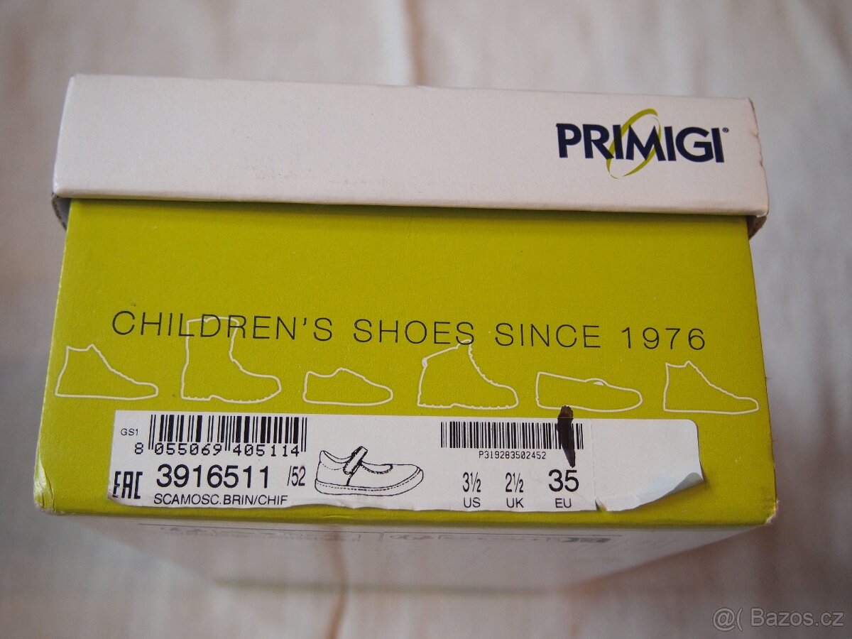 Baleríny Primigi vel. 35 nenošené - 2