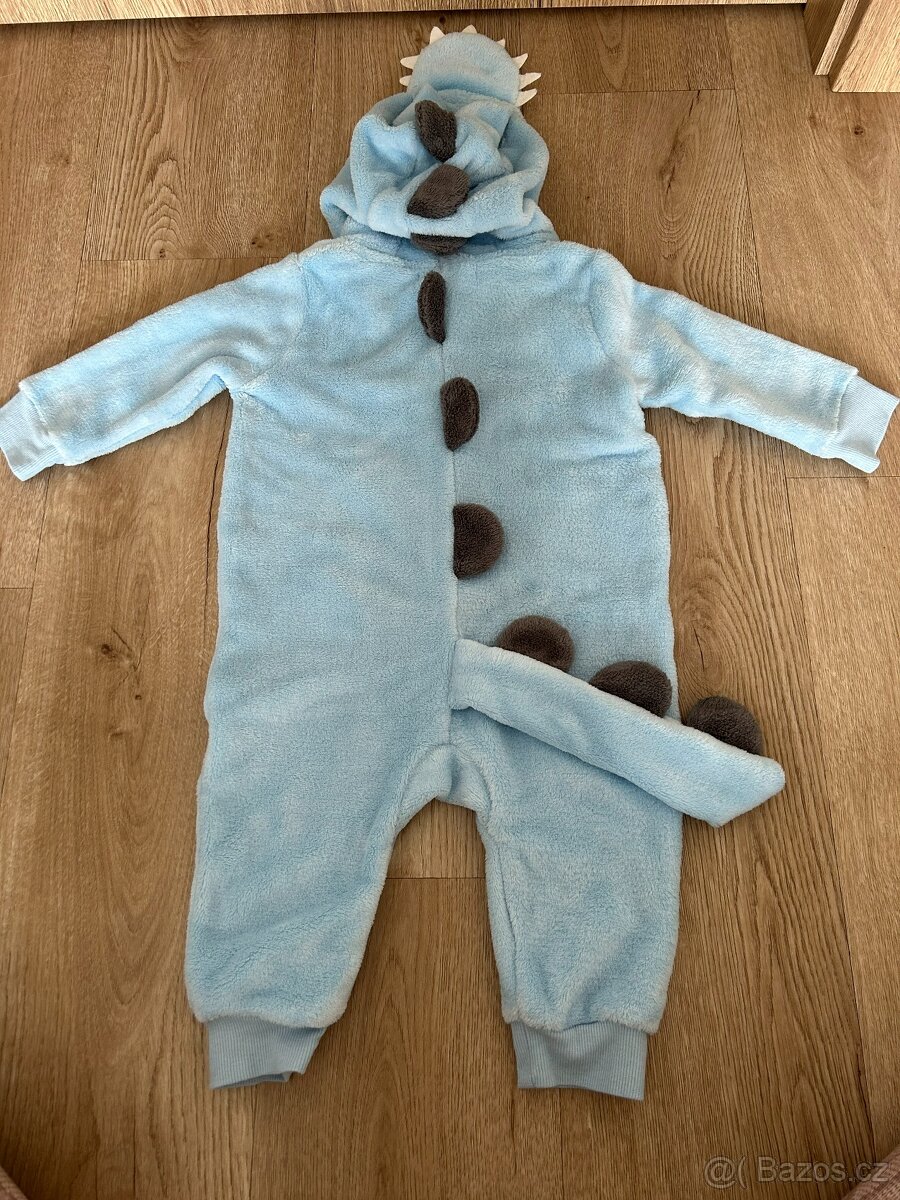 Dětský plyšový overal vel. 74 - 2