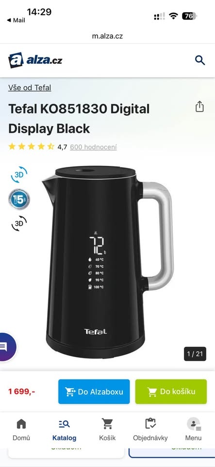 Varná konvice Tefal - 2