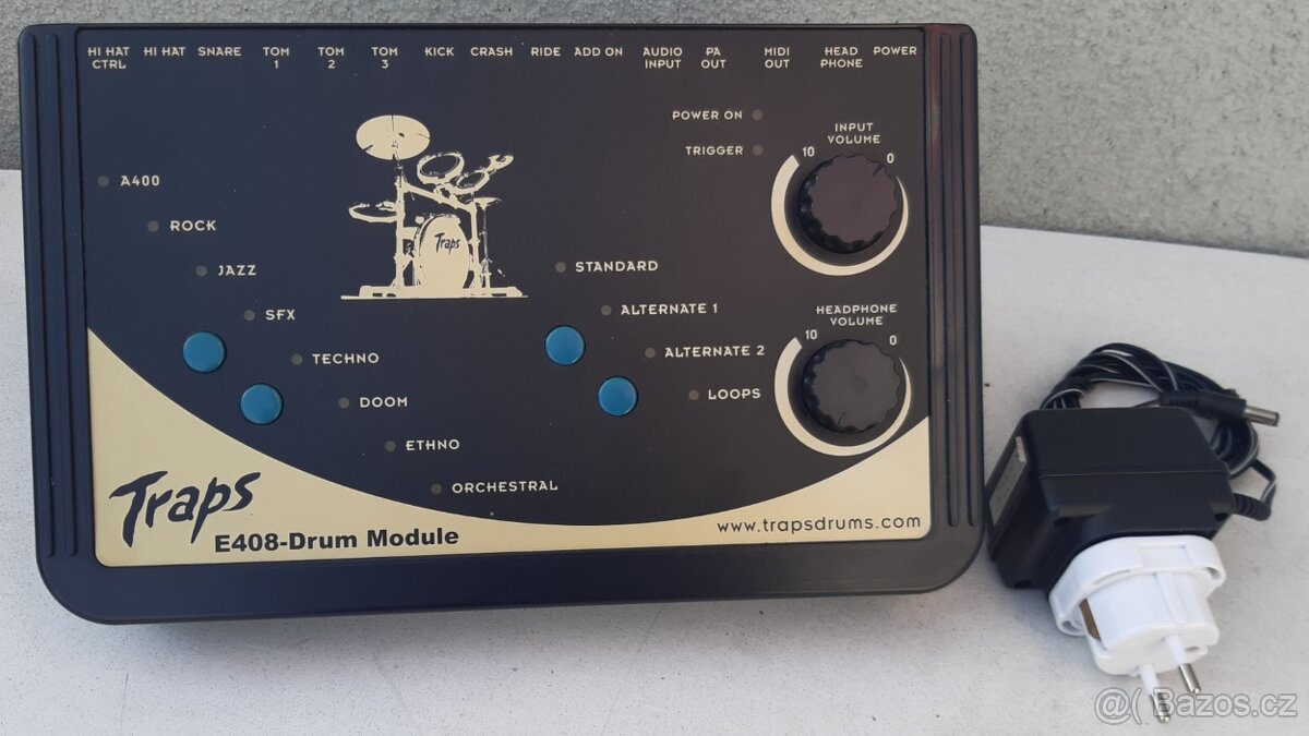 Drum Module TRAPS, snímače, snímače pro Hi-hat, el.činely TR - 2