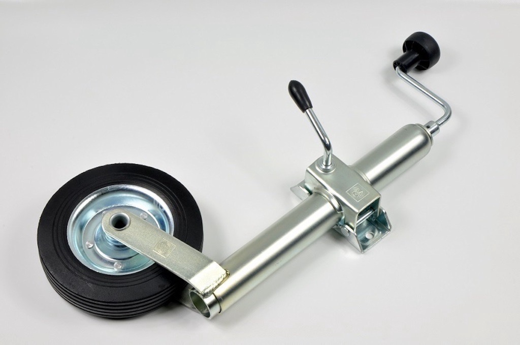 Podpěrné kolečko s držákem na přívěs, vozík - 2