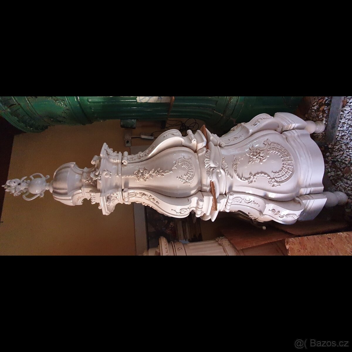 Kachlova Kamna neobarokova - 2