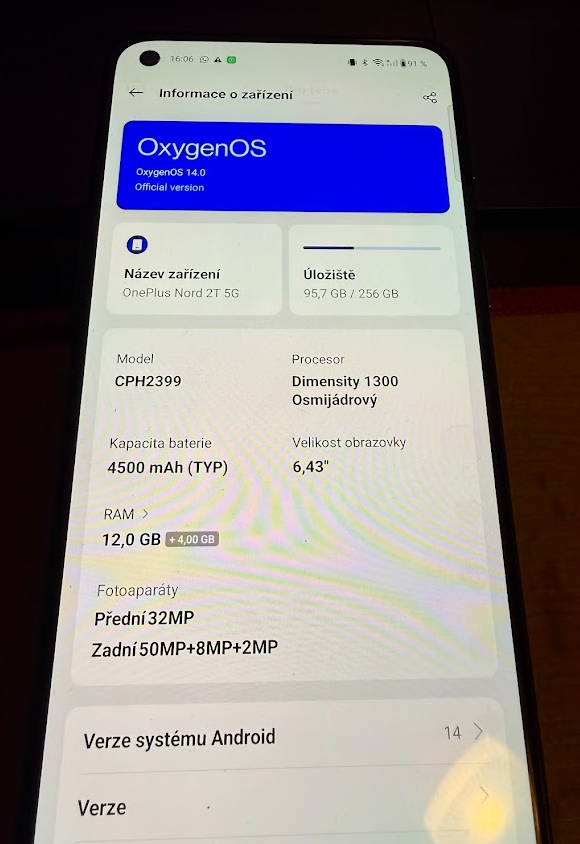 OnePlus Nord 2T 5G, 12GB ram, 256GB - 2
