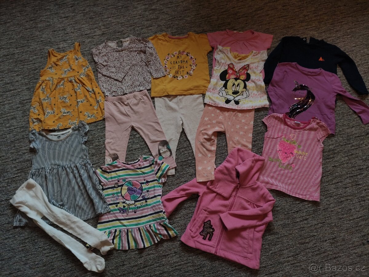 Balíček oblečení vel. 86/92 - 2