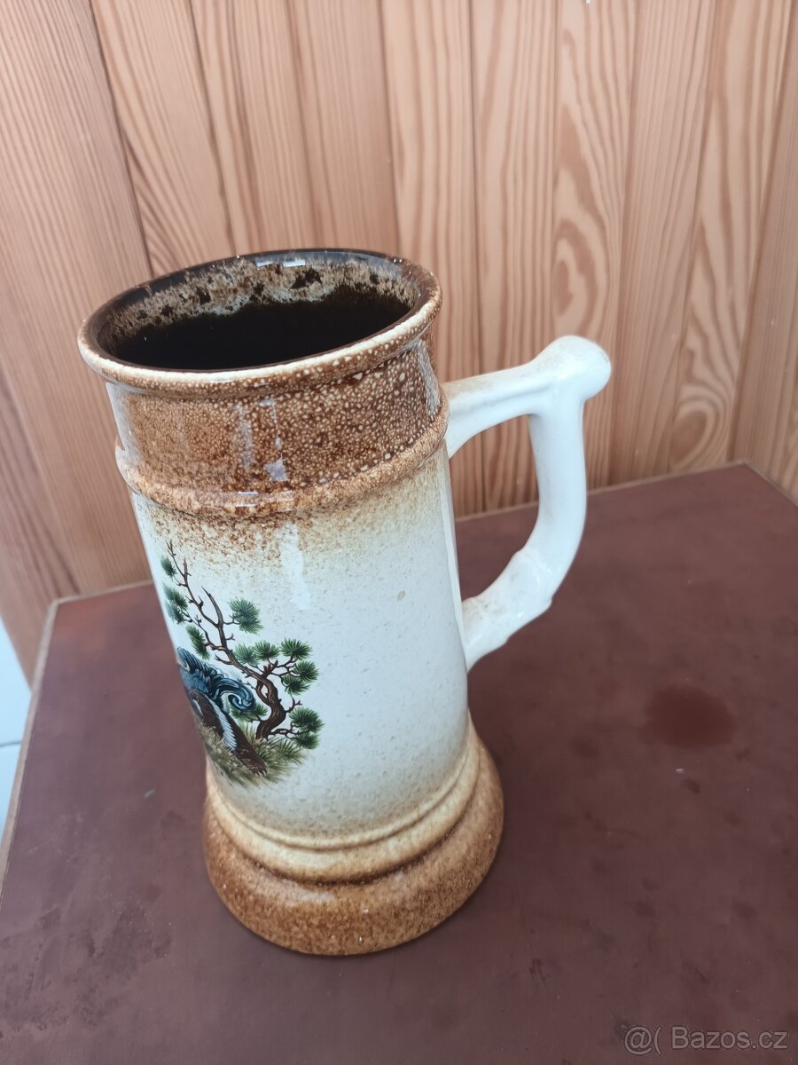 Keramický korbel - 2