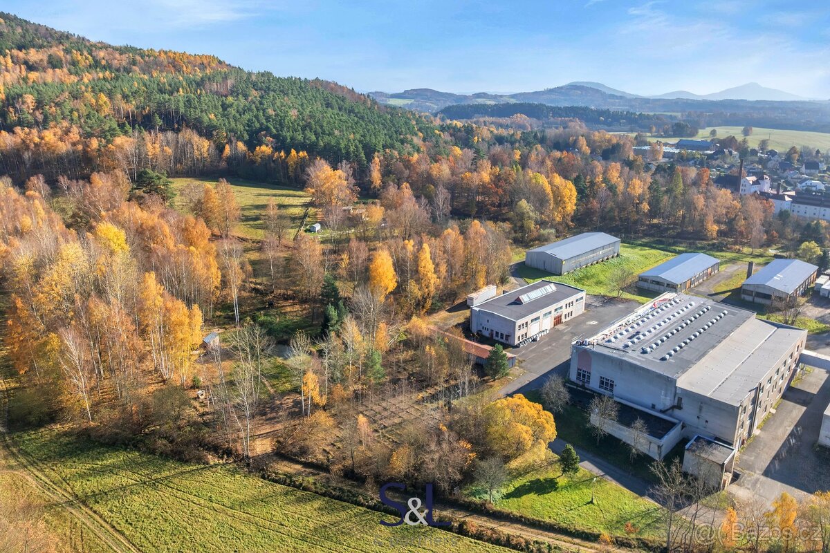 Prodej komerčních pozemků 10 192 m² - Cvikov, okres Česká Lí - 2