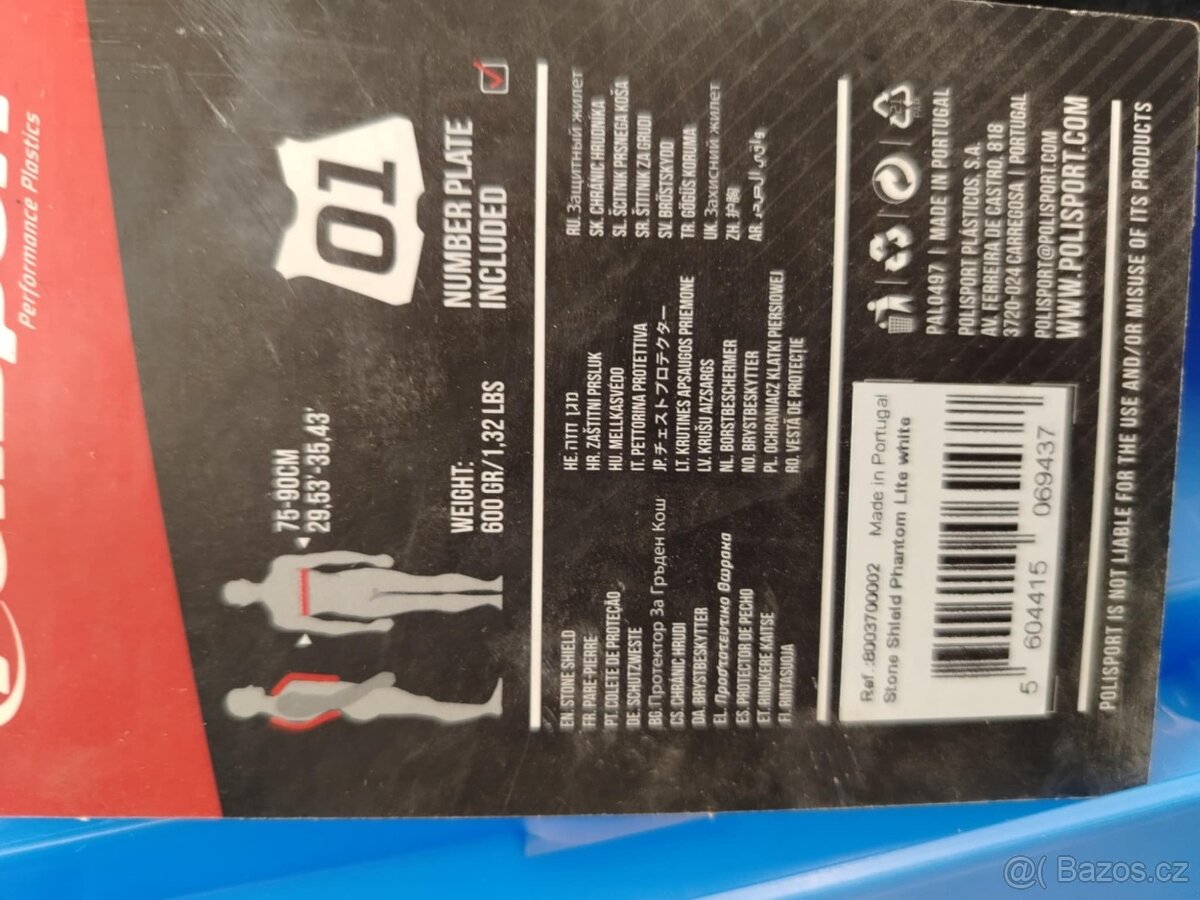 dětský chránič hrudi PHANTOM POLISPORT - 2