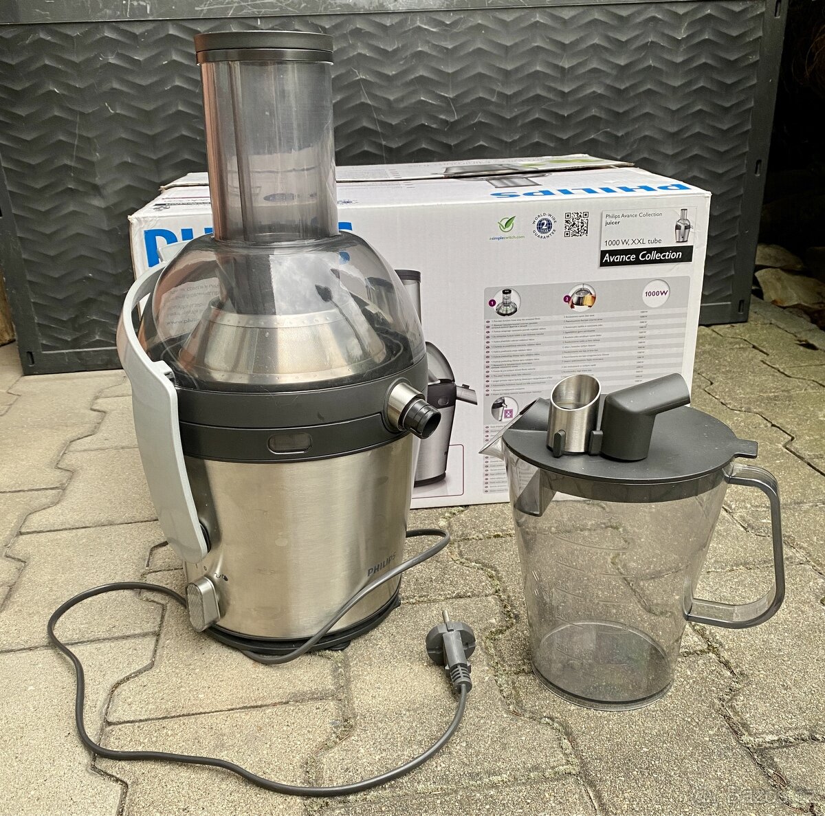 Odšťavňovač Philips HR 1871, 1000W. - 2