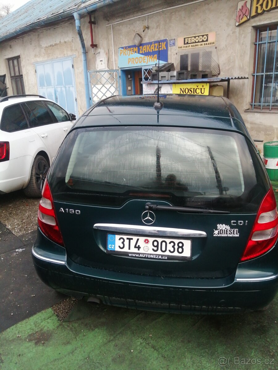 Prodám Mercedes Benz A160 169 2.0CDI 60kw rok2005 - 2