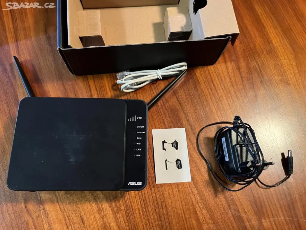 Asus 4G-N12 LTE Wi-Fi router pro všechny operátory - 2