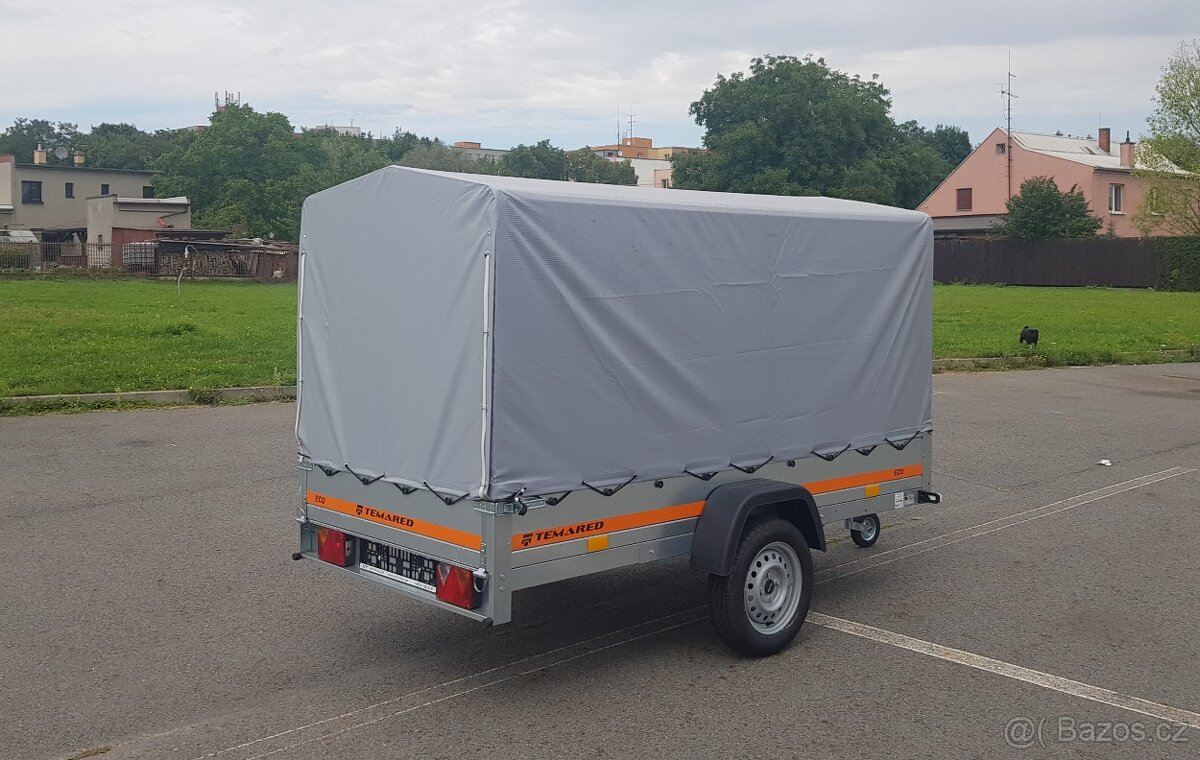 Nový přívěsný vozík Temared 750kg, dovoz po celé ČR - 2