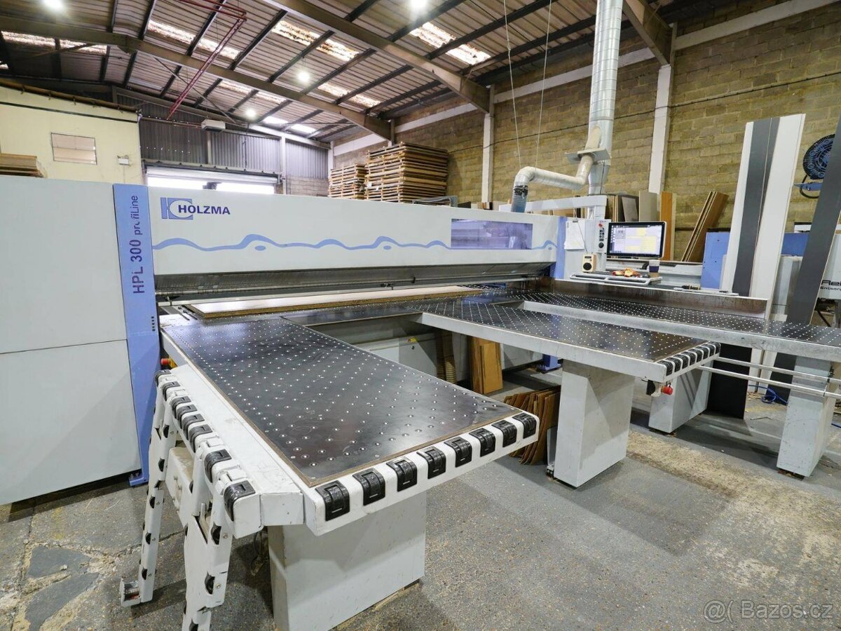 Velkoplošná dělící pila HOLZMA HPL 300/38/22 Profiline - 2