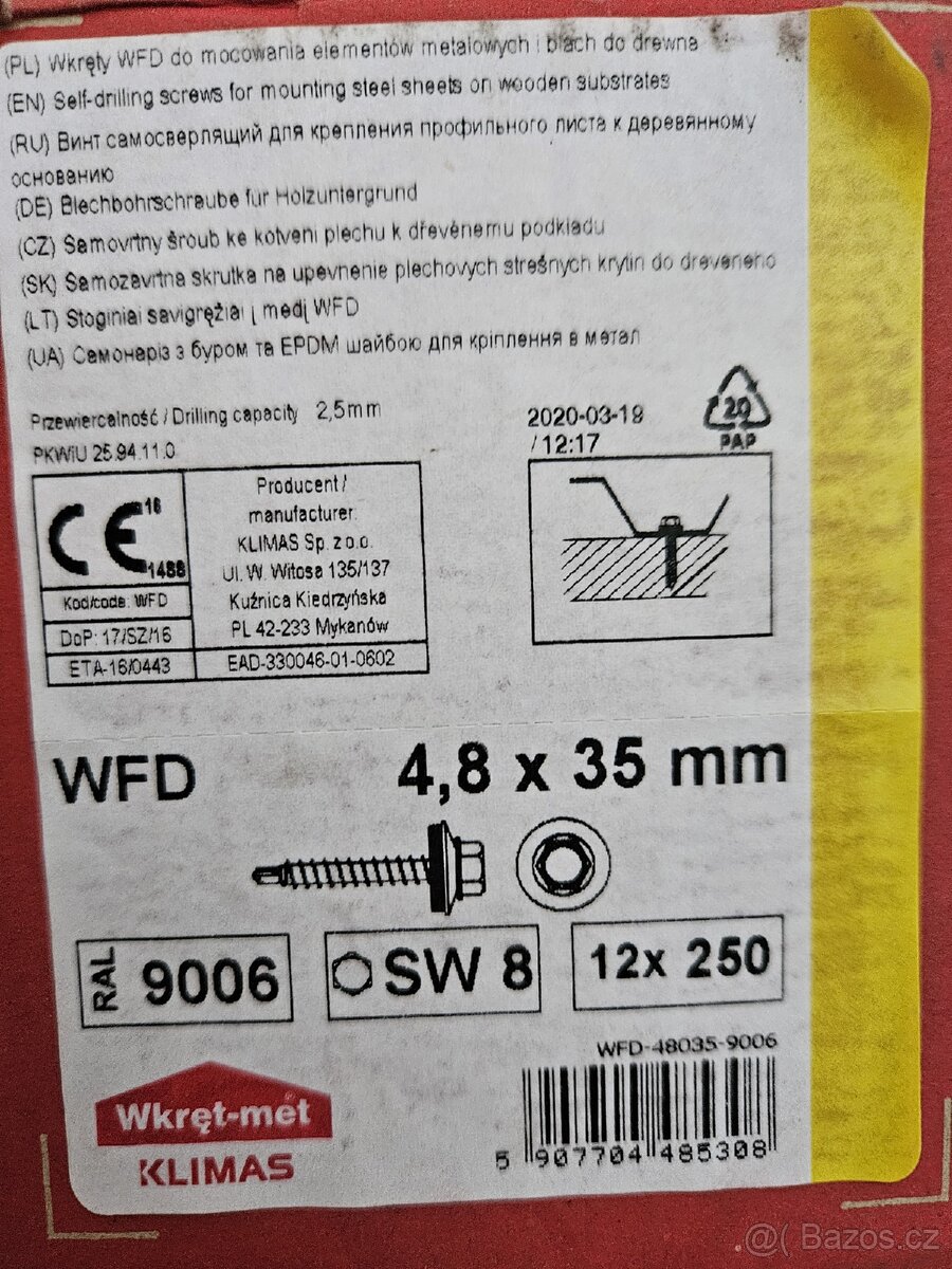 Farmářské šrouby - 2