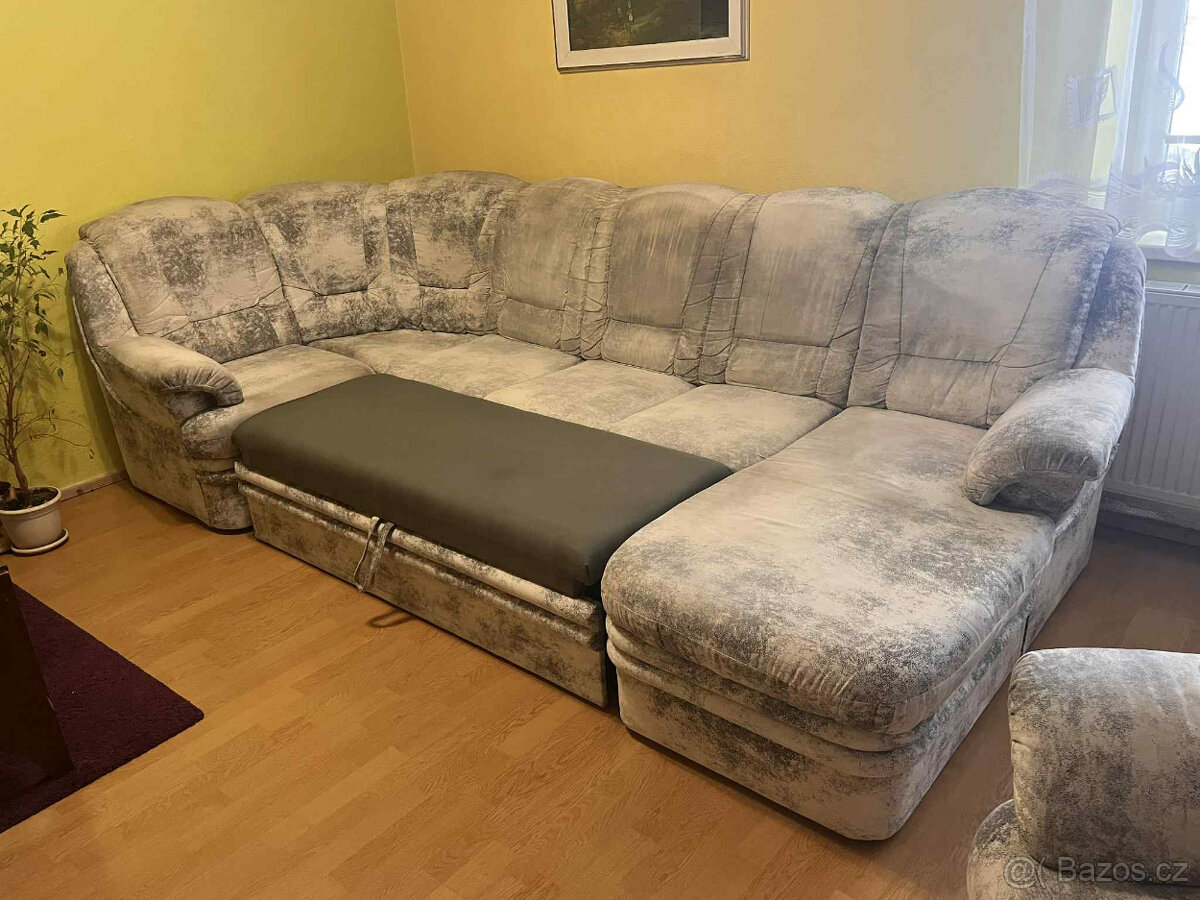 Sedací souprava U + křeslo - 2