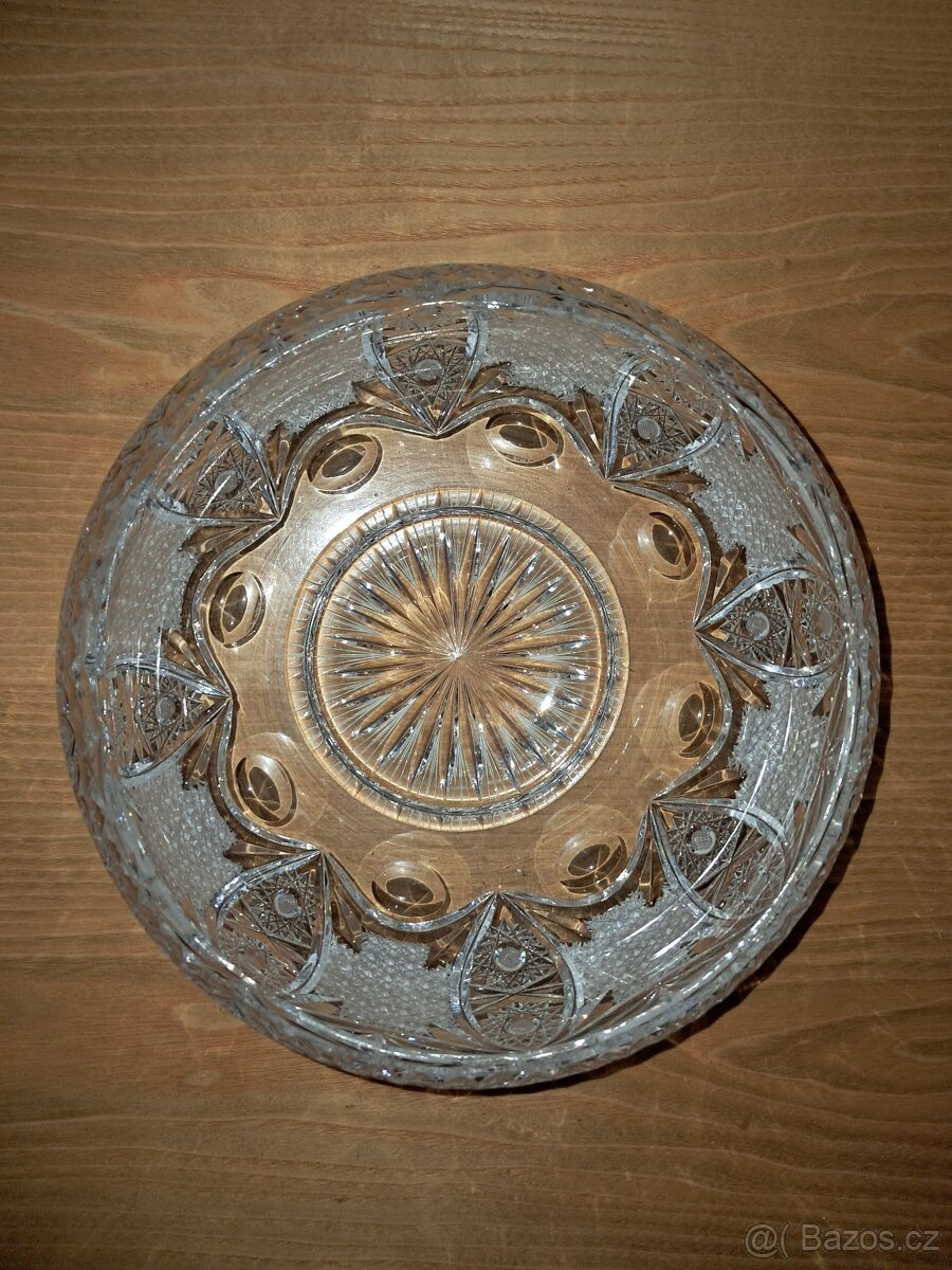 BROUŠENÁ MÍSA Bohemia Crystal - krásná - 2