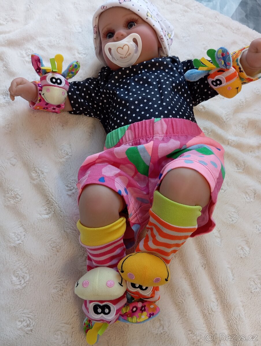 ponožky/náramky sada žirafky - 2