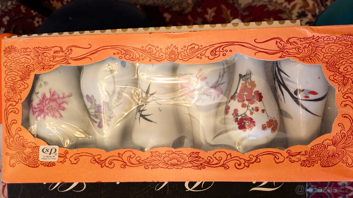 porcelánové vázičky originál balení - 2