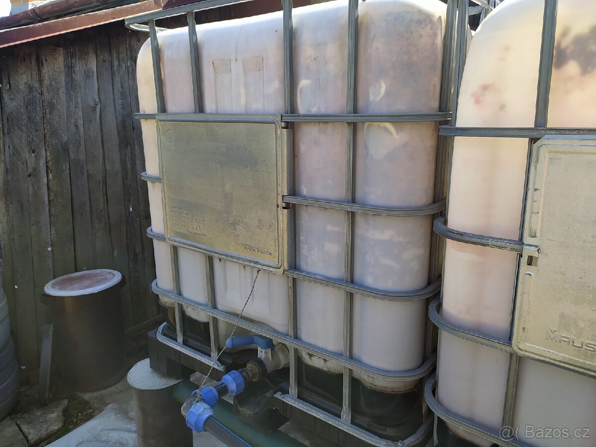 Ibc kontejner 1000 l. - 2