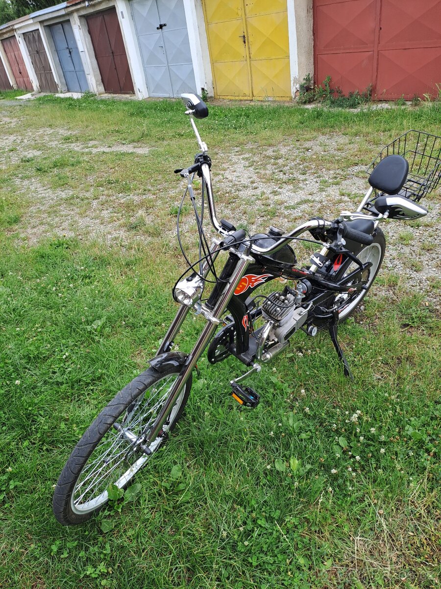 Kolo s přídavným motorem Chopper - 2