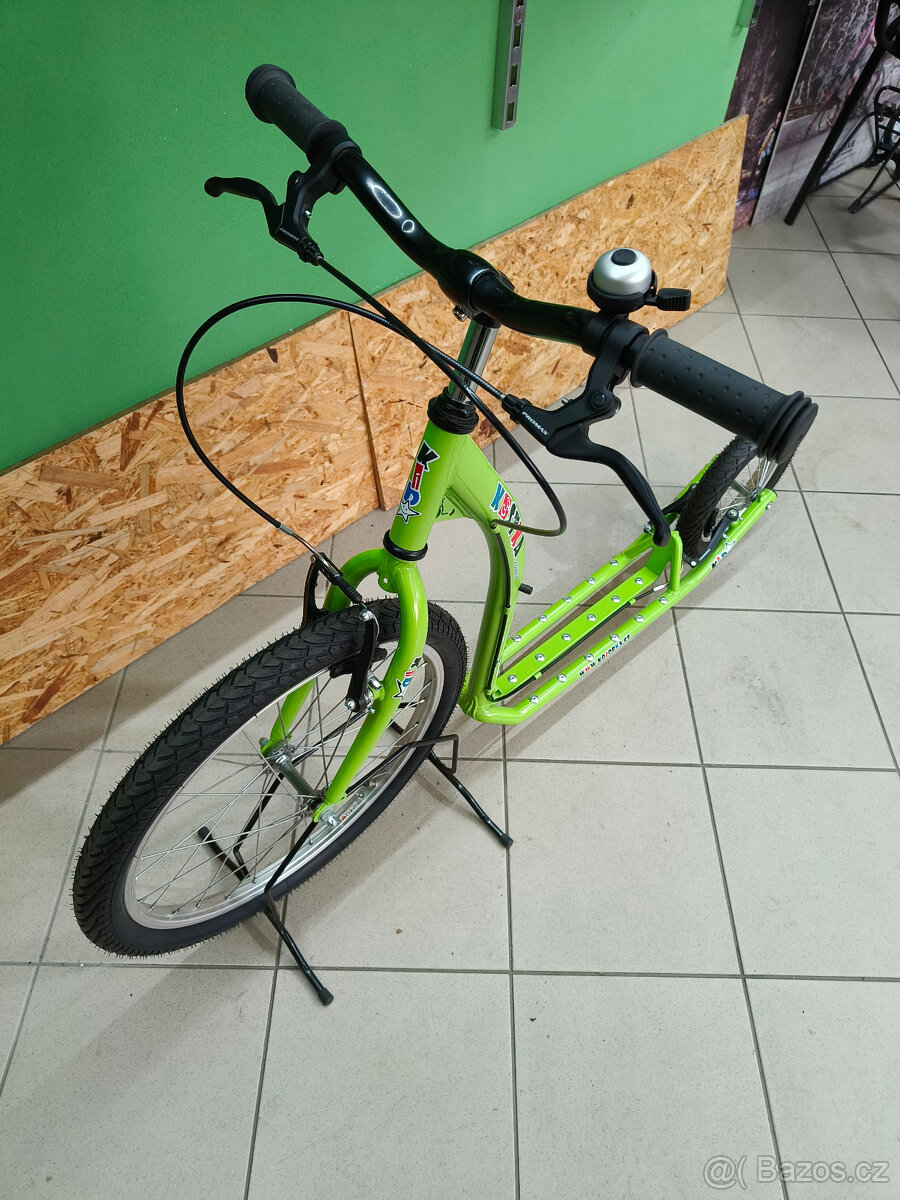 Dětská koloběžka Kostka Kid maxi 2 zelená NOVÁ - 2