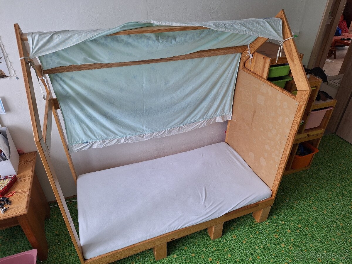 dětská postel dům - 2
