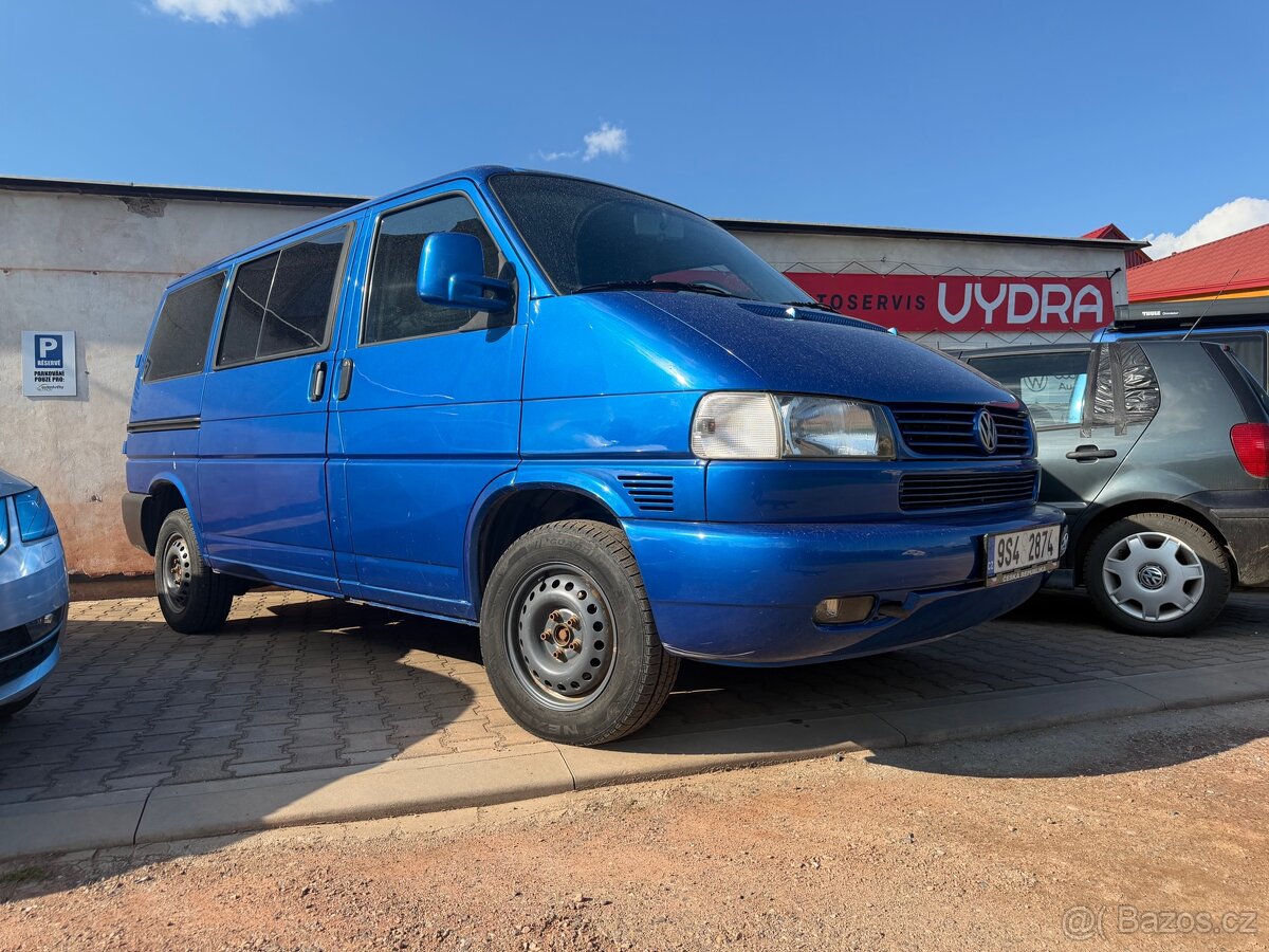 Prodám VW T4 4x4 syncro s uzávěrkou, 9 MÍST - 2