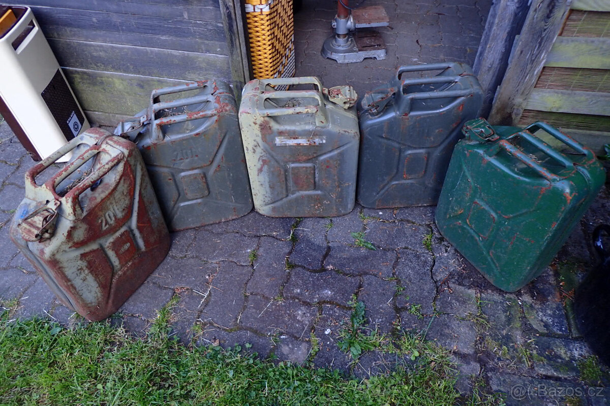 5 x Kanystr - 20 L - 2