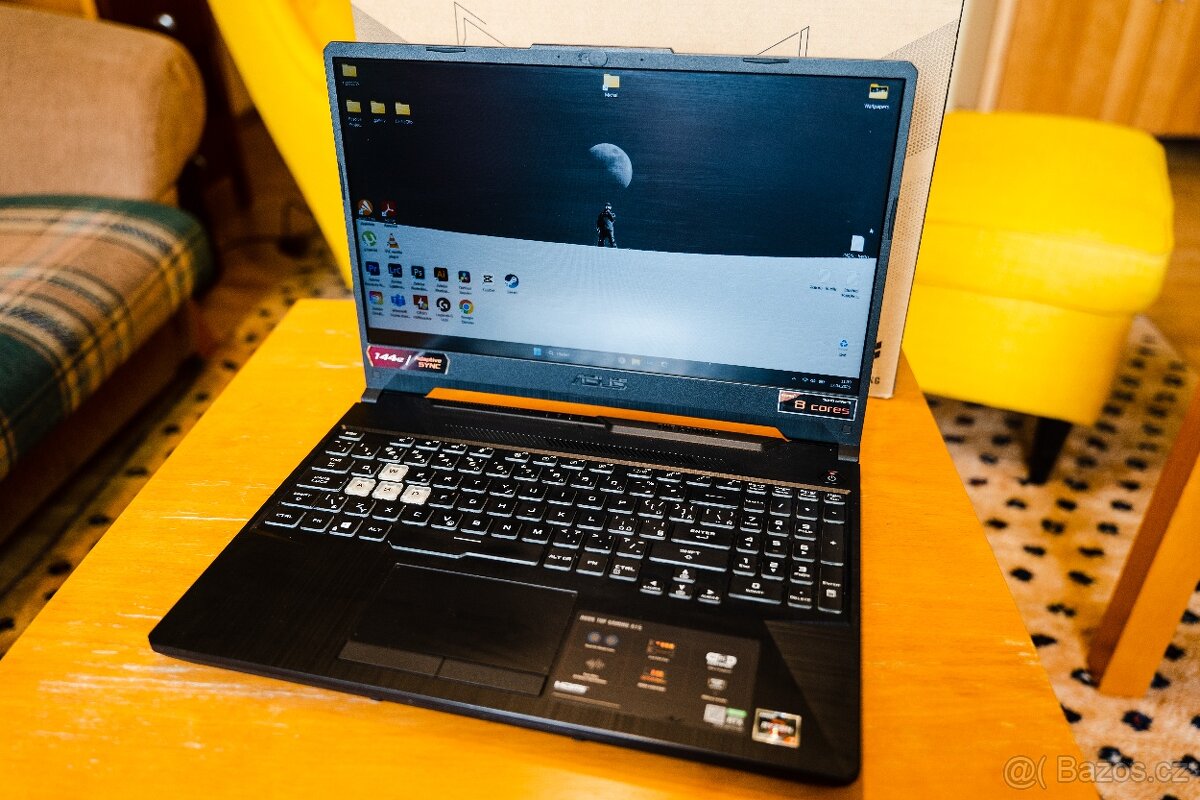 Herní notebook ASUS TUF Gaming A15 RTX 3070 - 2