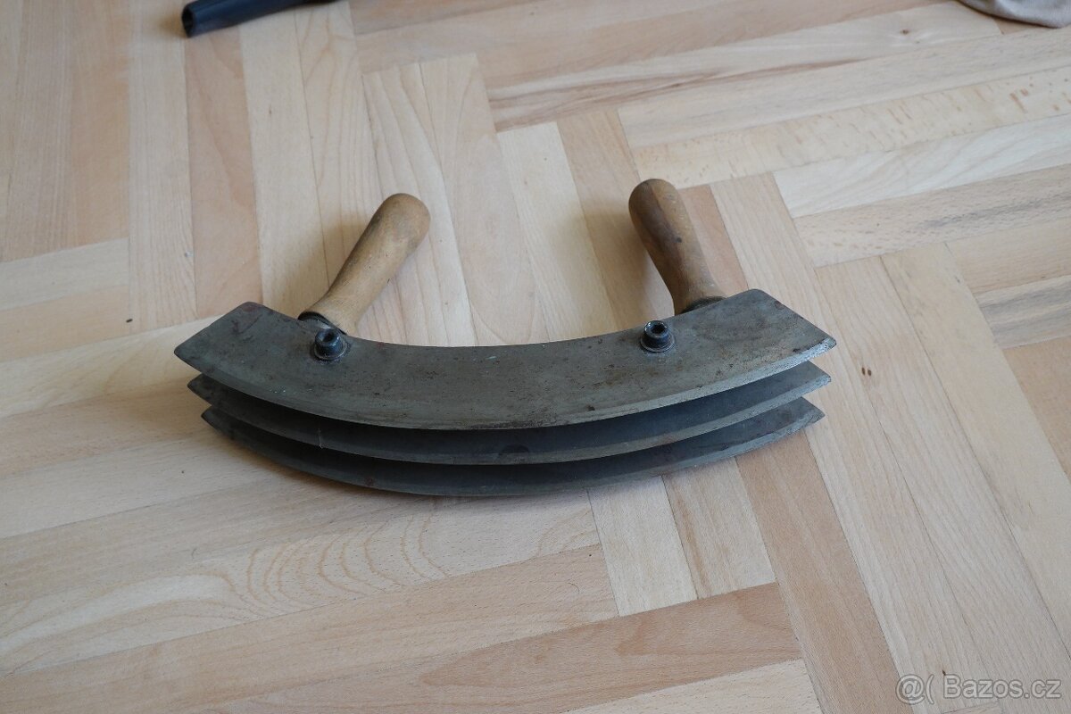 Kolébka na maso a zeleninu 3 nože 35cm - 2