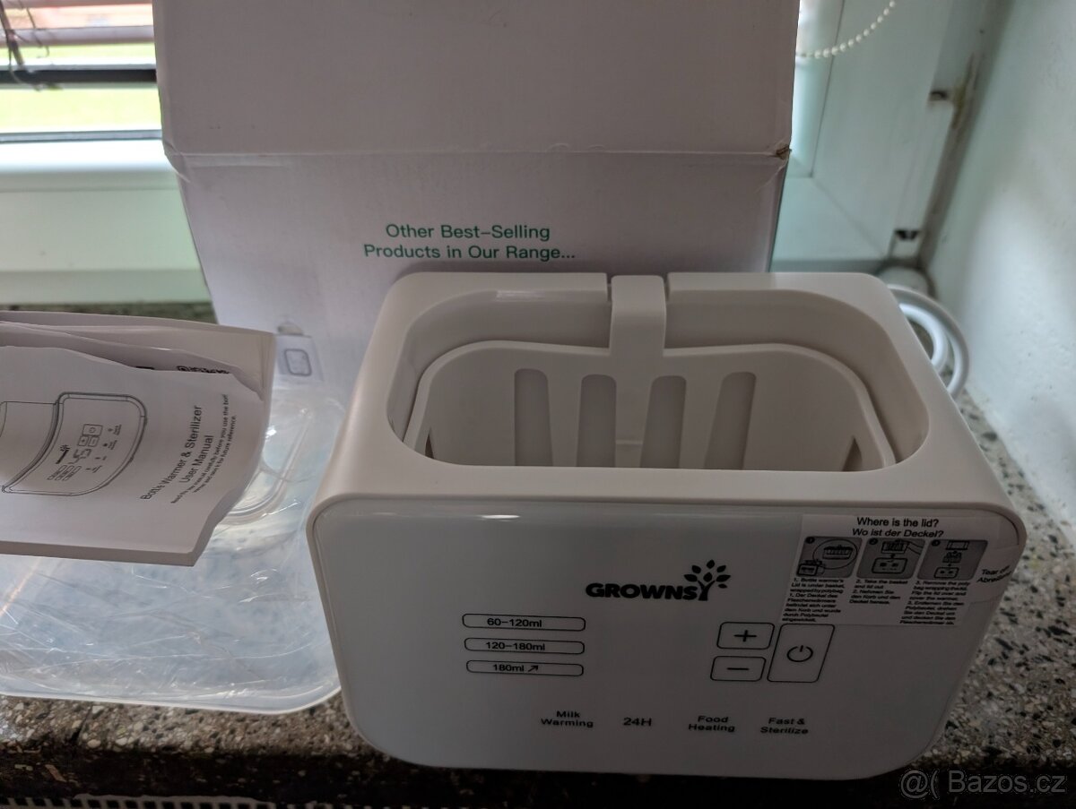 Ohřívač lahví, mléka, jídla, příkrmu pro kojence - 2