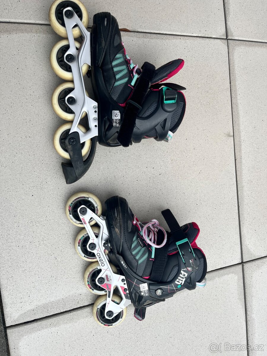 Kolečkové brusle oxelo - 2