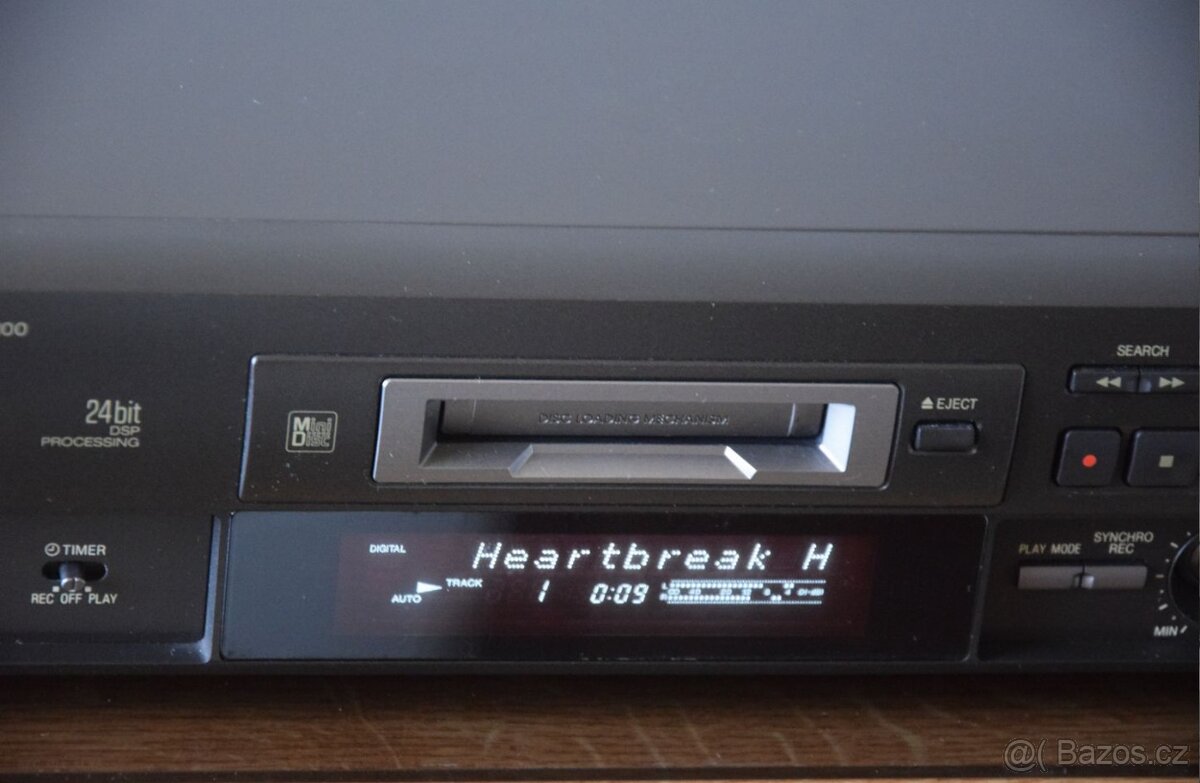 Minidisc TECHNICS SJ-MD100, nové DO, manuál, MD disky - 2