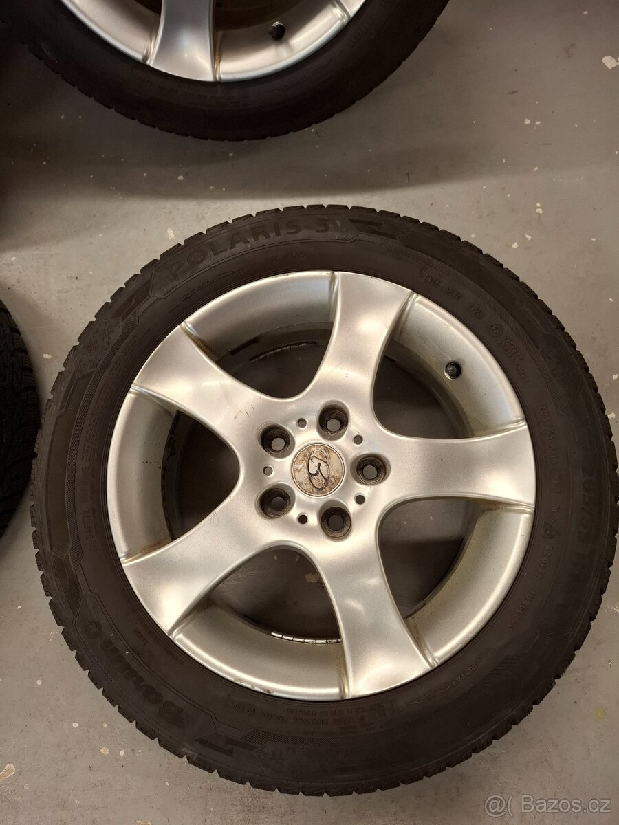 Alu kola 7Jx16H2 vč.pneu - 2