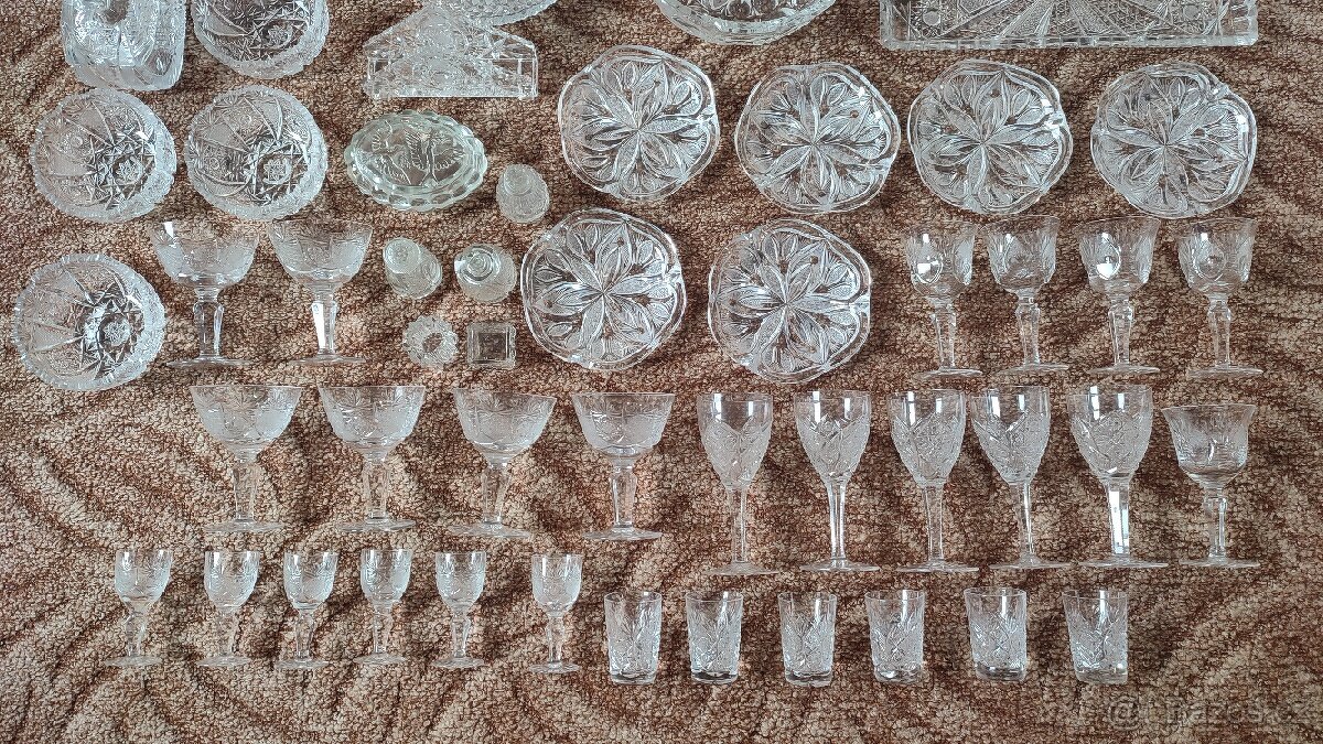 65ti dílná sada křišťálového skla - 2