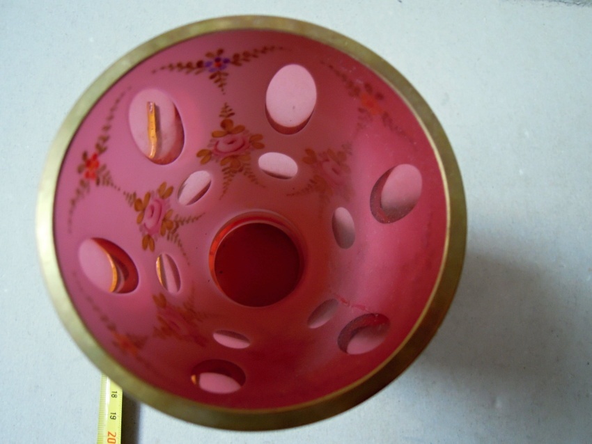 Váza z přejímaného skla - 2