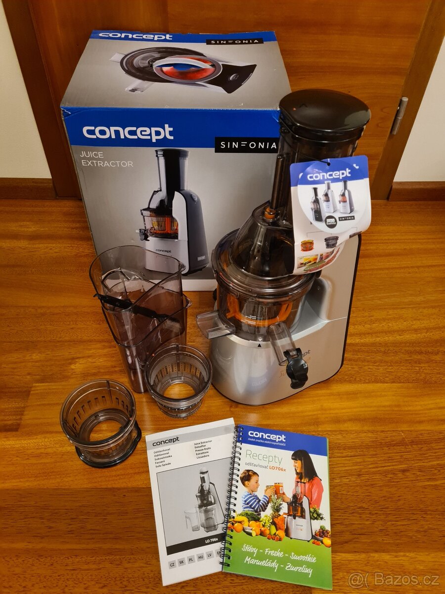 Nový odšťavňovač Concept Sinfonia LO-7065 sada TOP - 2